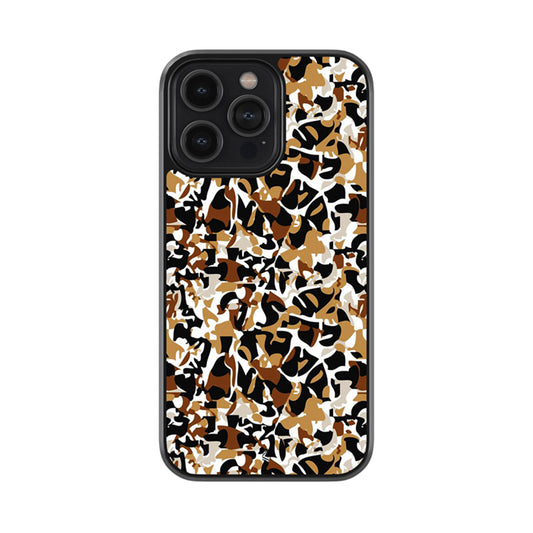 High Textured Camo Glossy Metal Case