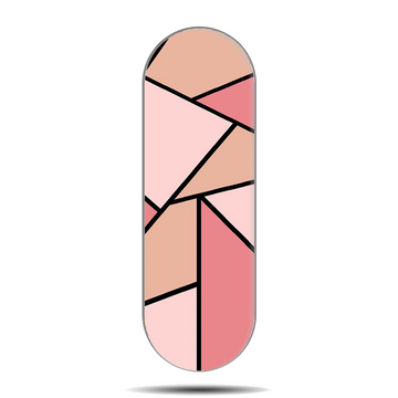 Pink Mad Angles Phone Slider Grip