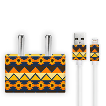 Mandala Stripes Charger Skin