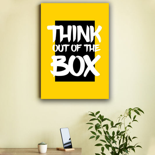 Think Out of the Box Poster
