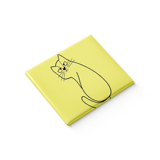 Lazy Cat Fridge Magnet