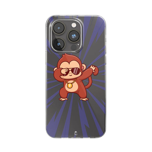Swag Monkey Clear Silicone Case
