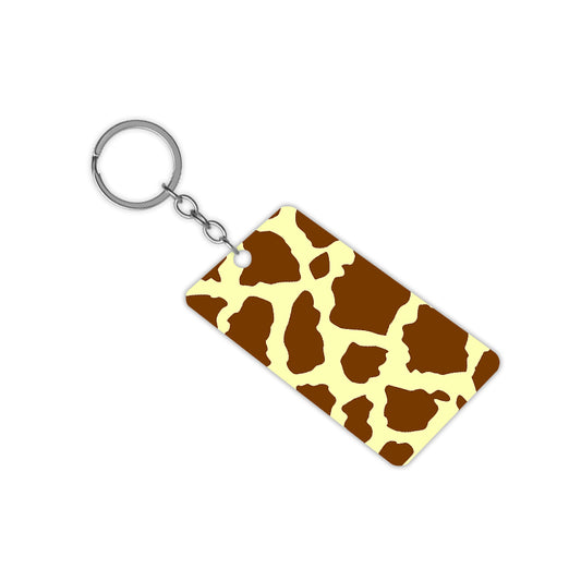 Deer Skin Pattern Keychain
