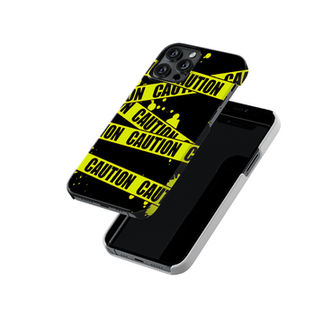 Caution Slim Hard Case