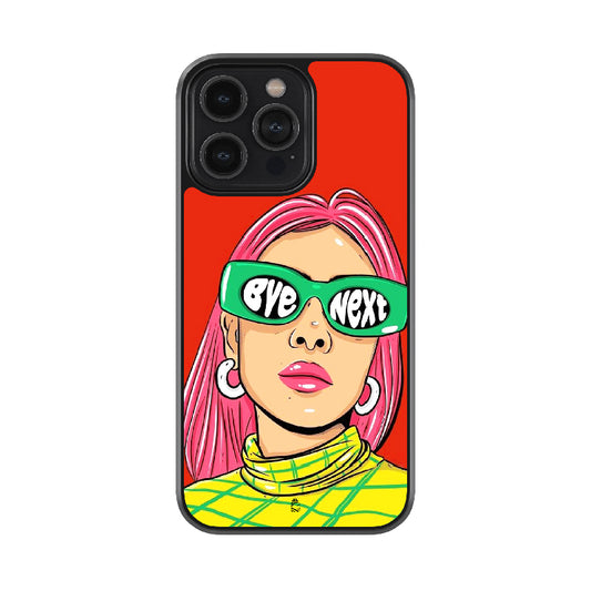 Bye Next Please Glossy Metal Case
