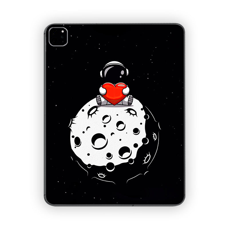 Space Astronaut Love Ipad Skin