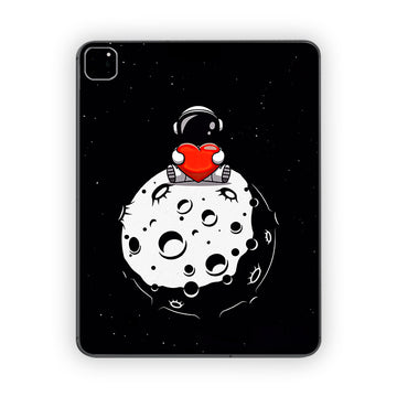 Space Astronaut Love Ipad Skin