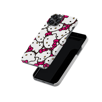 Hello Kitty Stuffed Pattern Slim Hard Case