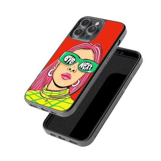 Bye Next Please Glossy Metal Case