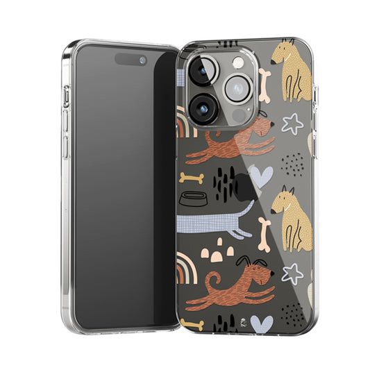 Puppy Love Clear Silicone Case