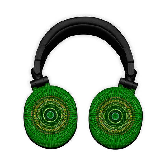 Green Mandala Headphone Skin