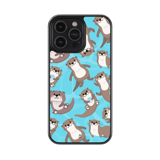 Baby Seals Glossy Metal Case