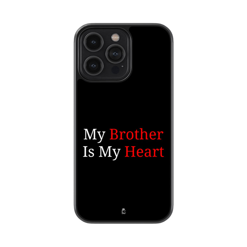 My Brother is my Heart Glossy Metal Case