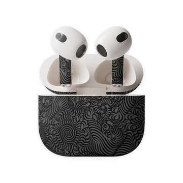 Tiger Pattern Earbuds Skin