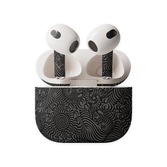 Tiger Pattern Earbuds Skin