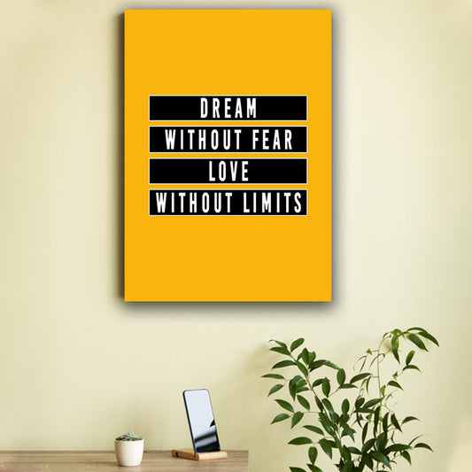 Dream Without Fear Poster