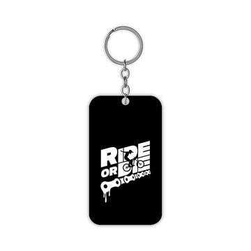 Ride or Die Keychain