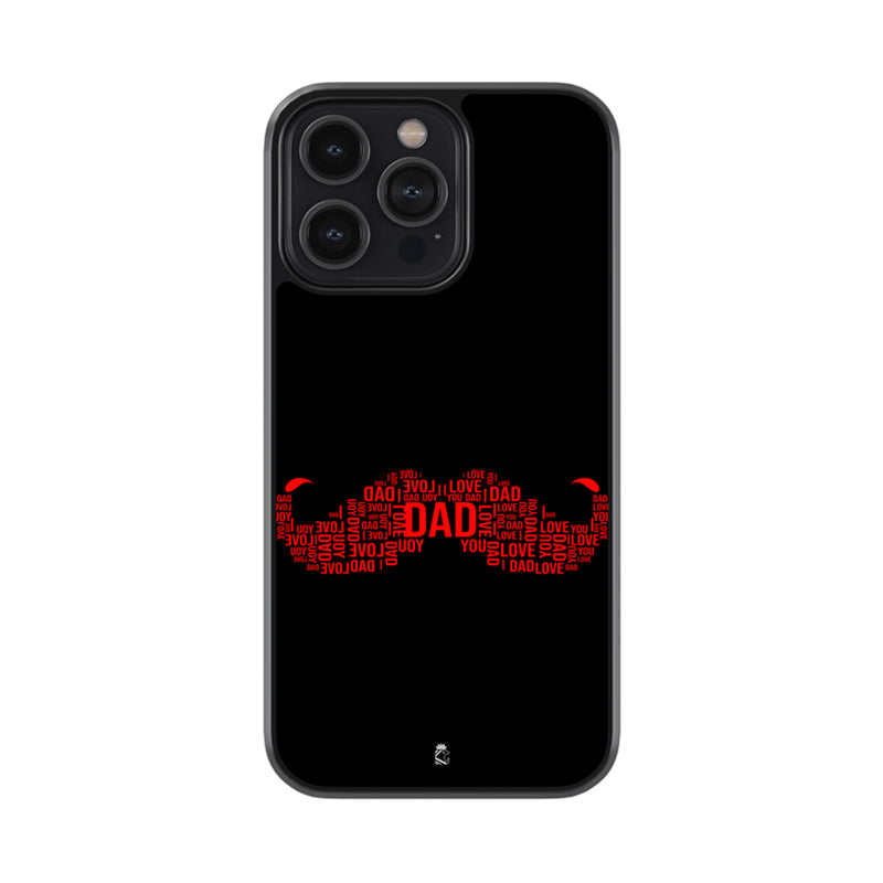 I Love You Dad Glossy Metal Case