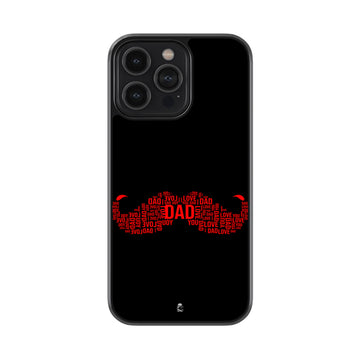I Love You Dad Glossy Metal Case