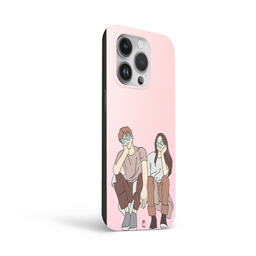 Thug Couple Flexible Soft Silicone Case