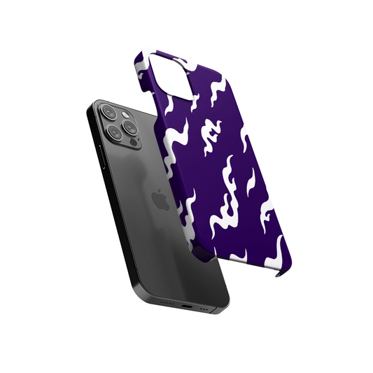 Purple Cloud Slim Hard Case