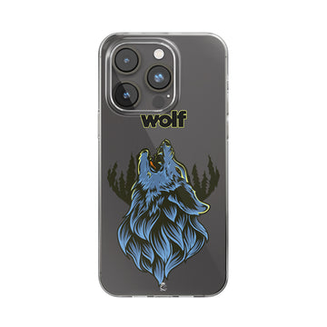 Wolf Clear Silicone Case