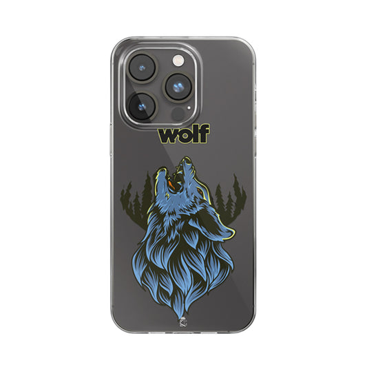 Wolf Clear Silicone Case