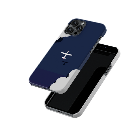 Flying Above Sea Slim Hard Case