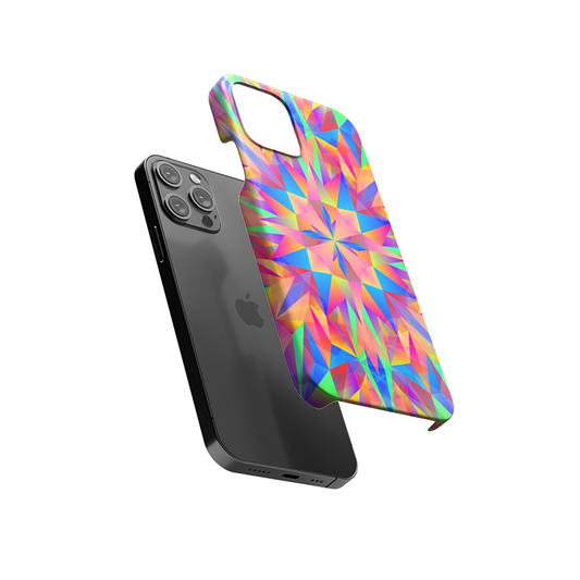 Abstractive Crystals Slim Hard Case