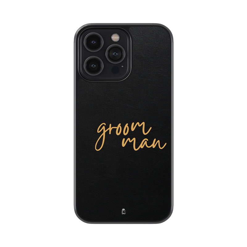 Groom Man Glossy Metal Case
