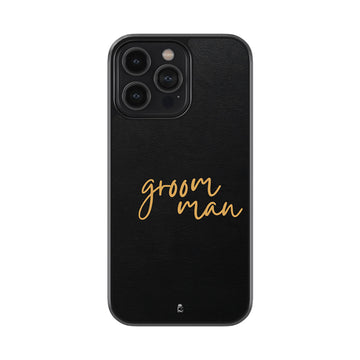 Groom Man Glossy Metal Case