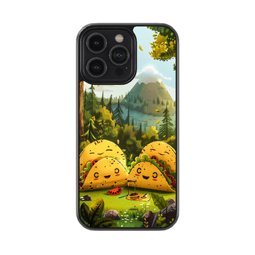 Taco Date Glossy Metal Case