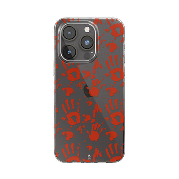 Scary Hands Clear Silicone Case