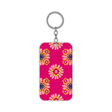 Pink Motif Keychain