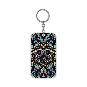 Deep Iris Keychain