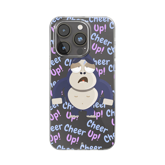 Cheer up, you can do it Clear Silicone Case