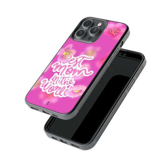 The Best Mom in the World Glossy Metal Case