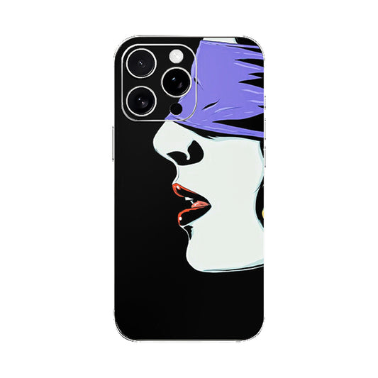 Blindfold Lady Mobile Phone Skin
