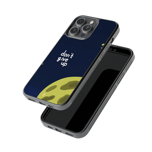 Don't Give Up Glossy Metal Case