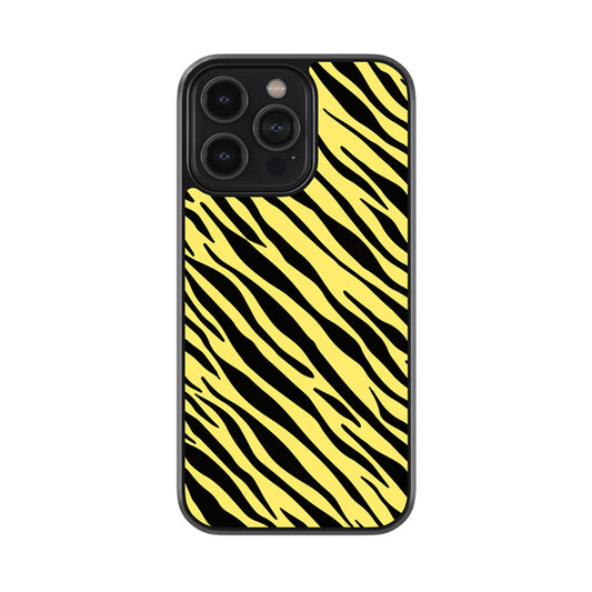 Yellow Streak Glossy Metal Case