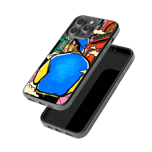 Peace Over Drama Glossy Metal Case