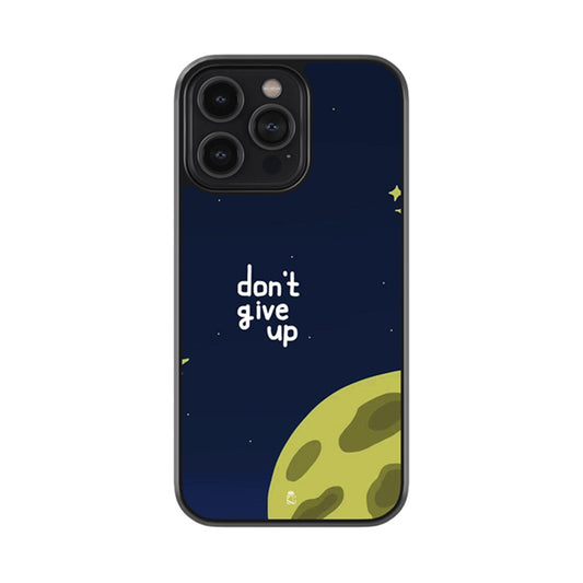 Don't Give Up Glossy Metal Case