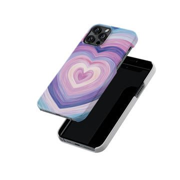Little Hearts Pastel Slim Hard Case