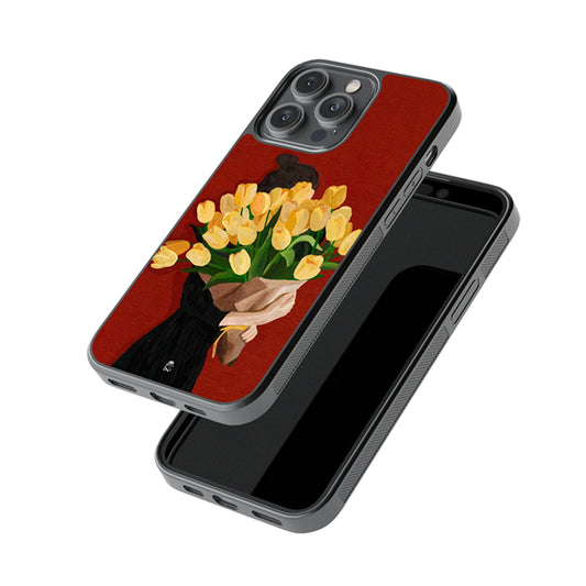 Floral Love Glossy Metal Case
