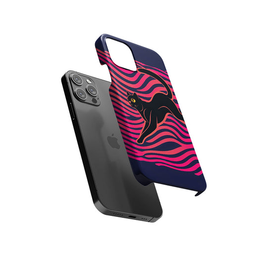 Doodle Cat Slim Hard Case