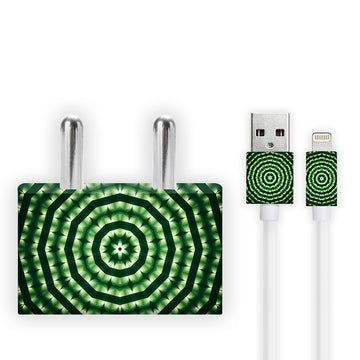 Green Radiance Charger Skin