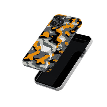 Orange Camo Slim Hard Case