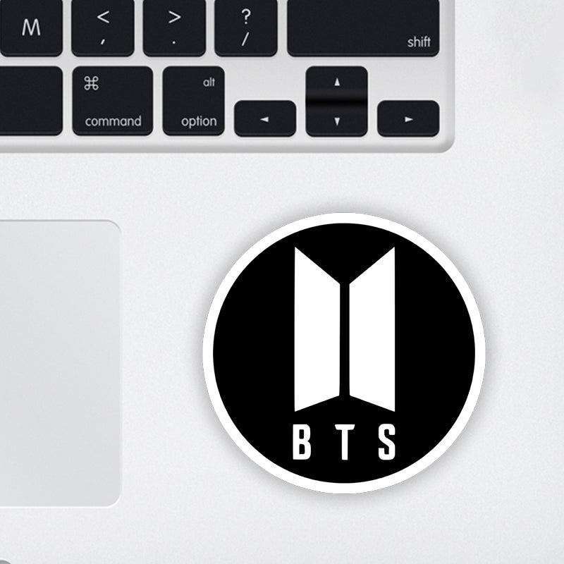 BTS Logo Laptop Sticker