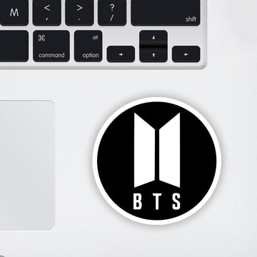 BTS Logo Laptop Sticker