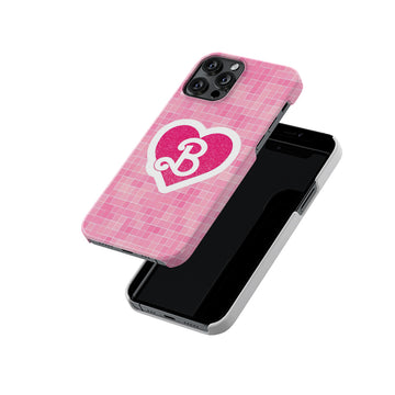 B for Beauty Barbie Slim Hard Case